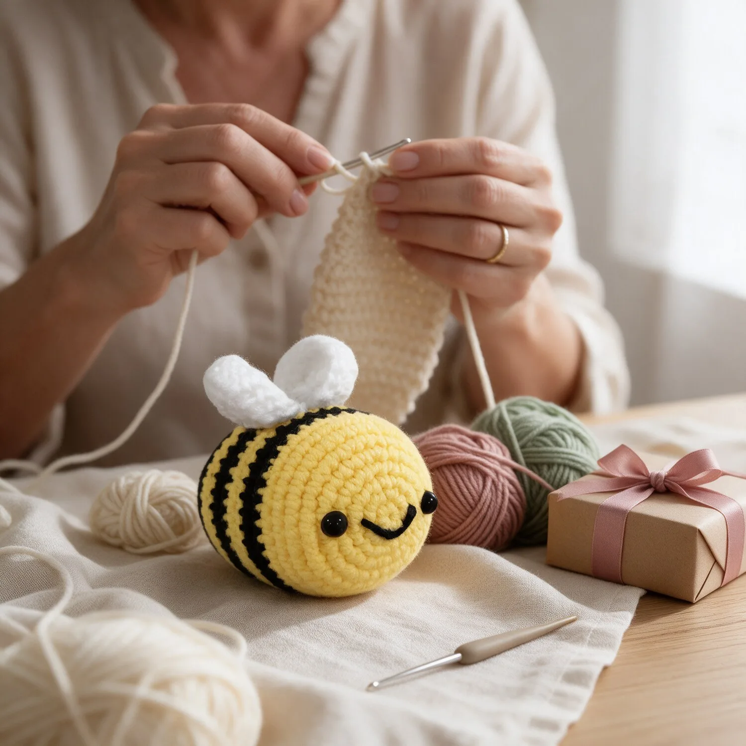 Kit Amigurumi Abelhinha para Iniciantes